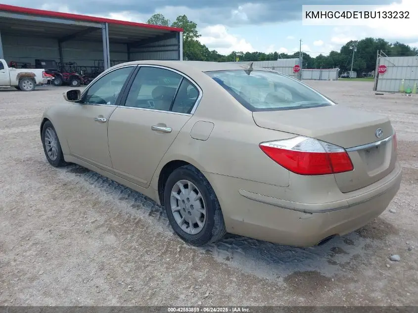 2011 Hyundai Genesis 3.8 VIN: KMHGC4DE1BU133232 Lot: 42553859