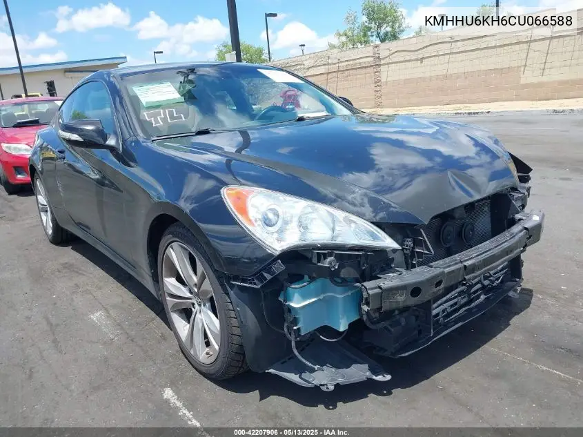 2012 Hyundai Genesis 3.8 Grand Touring VIN: KMHHU6KH6CU066588 Lot: 42207906