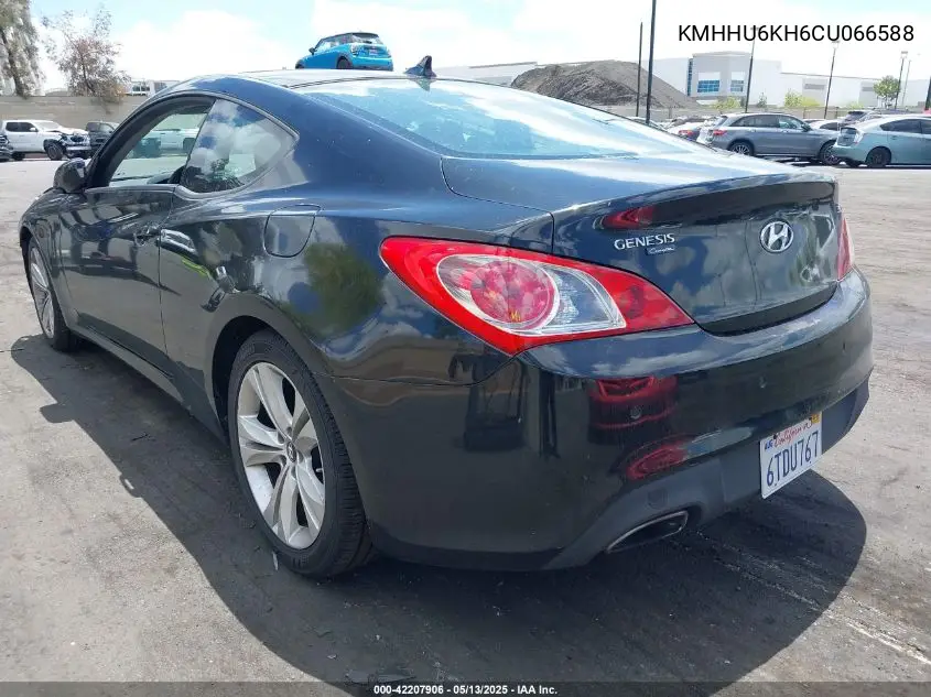 2012 Hyundai Genesis 3.8 Grand Touring VIN: KMHHU6KH6CU066588 Lot: 42207906