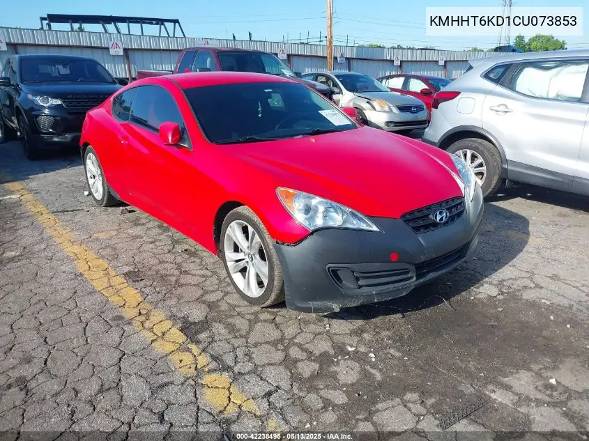2012 Hyundai Genesis 2.0T VIN: KMHHT6KD1CU073853 Lot: 42238495
