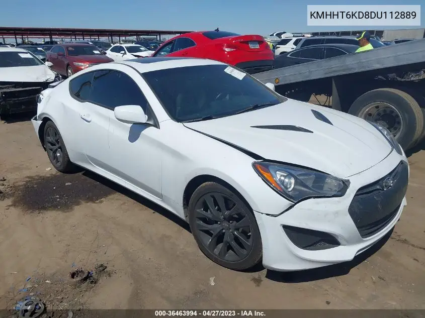 2013 Hyundai Genesis 2.0T Premium VIN: KMHHT6KD8DU112889 Lot: 36463994