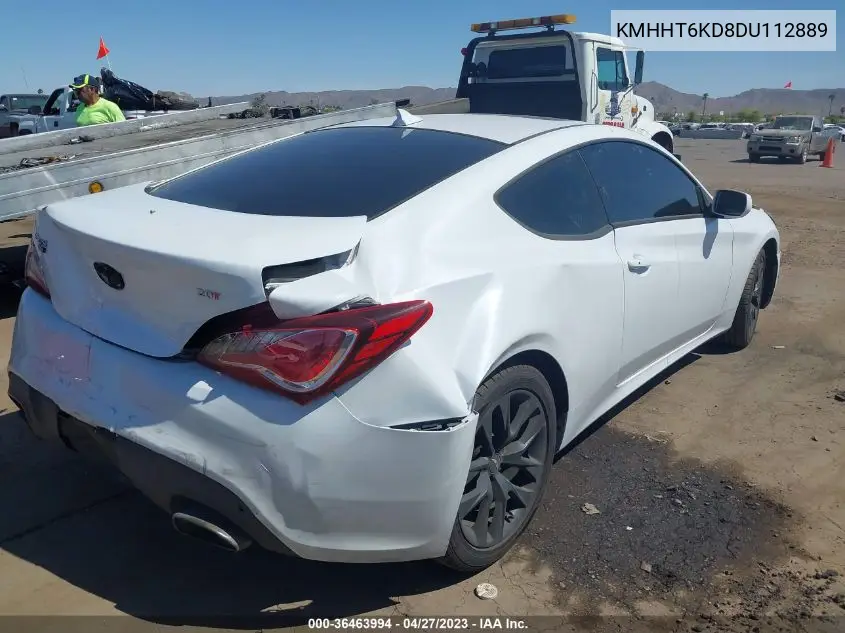 2013 Hyundai Genesis 2.0T Premium VIN: KMHHT6KD8DU112889 Lot: 36463994