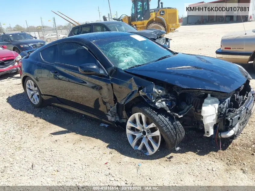 2013 Hyundai Genesis 2.0T Premium VIN: KMHHT6KD0DU107881 Lot: 41815614