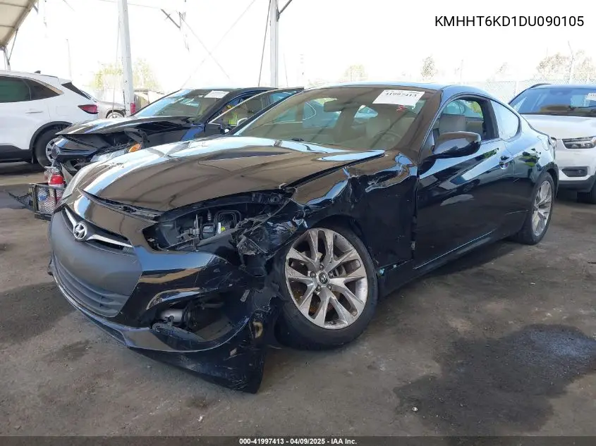 2013 Hyundai Genesis 2.0T Premium VIN: KMHHT6KD1DU090105 Lot: 41997413