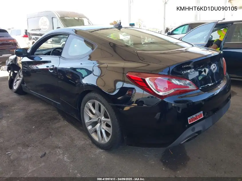 2013 Hyundai Genesis 2.0T Premium VIN: KMHHT6KD1DU090105 Lot: 41997413