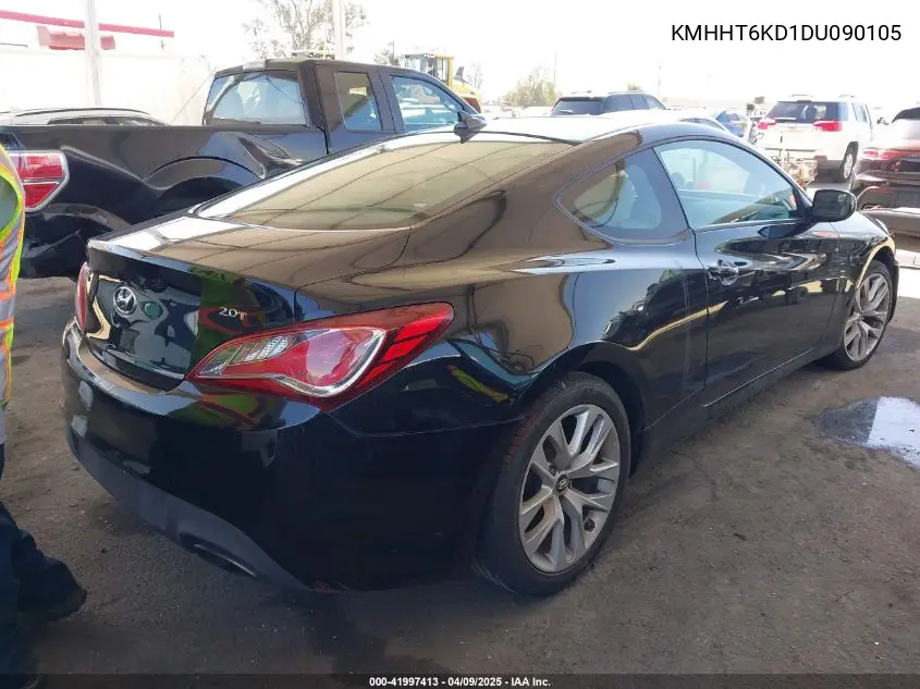 2013 Hyundai Genesis 2.0T Premium VIN: KMHHT6KD1DU090105 Lot: 41997413