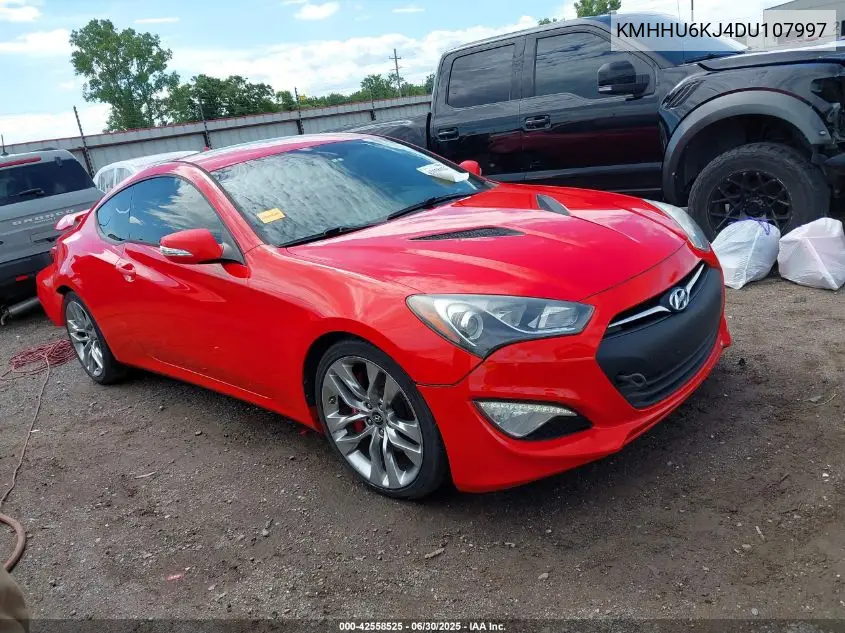 2013 Hyundai Genesis 3.8 Track VIN: KMHHU6KJ4DU107997 Lot: 42558525