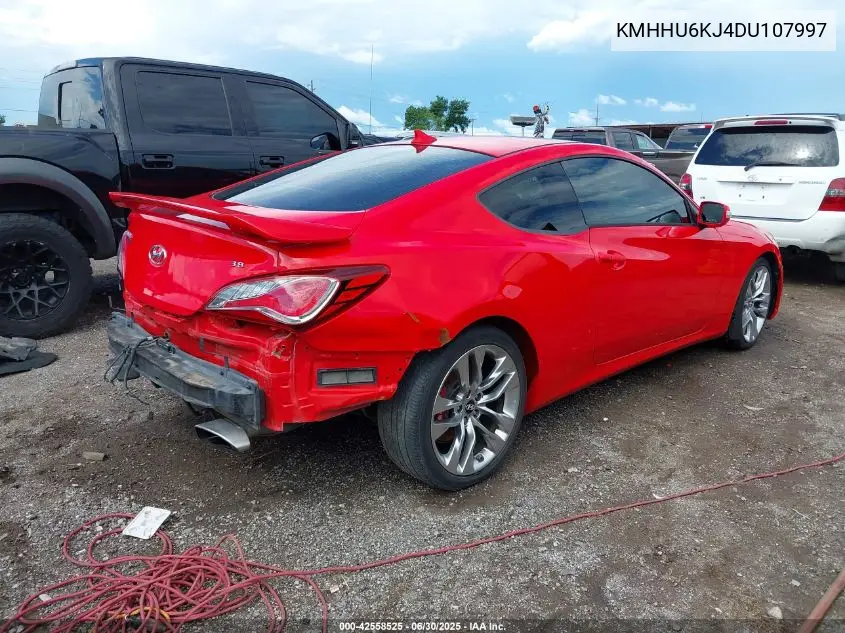 2013 Hyundai Genesis 3.8 Track VIN: KMHHU6KJ4DU107997 Lot: 42558525
