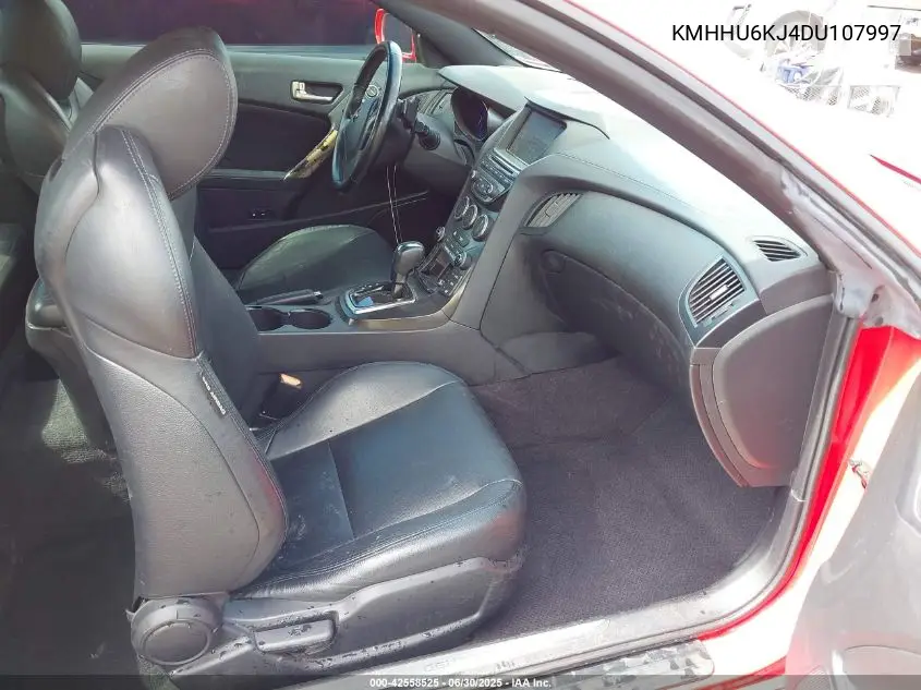 2013 Hyundai Genesis 3.8 Track VIN: KMHHU6KJ4DU107997 Lot: 42558525