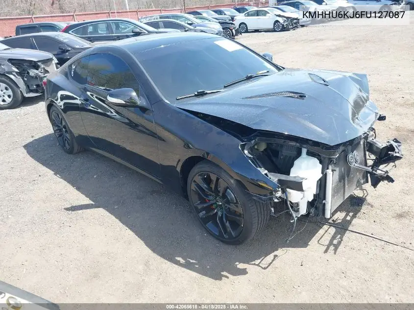 2015 Hyundai Genesis 3.8 R-Spec VIN: KMHHU6KJ6FU127087 Lot: 42065618