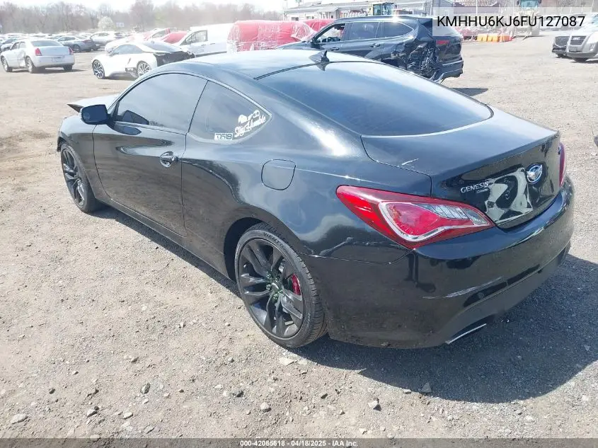 2015 Hyundai Genesis 3.8 R-Spec VIN: KMHHU6KJ6FU127087 Lot: 42065618