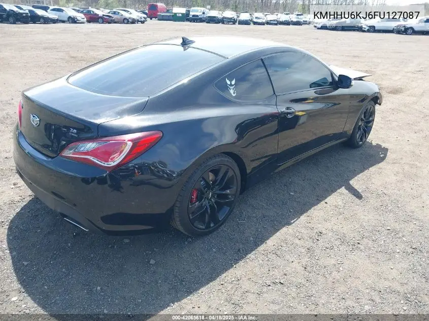 2015 Hyundai Genesis 3.8 R-Spec VIN: KMHHU6KJ6FU127087 Lot: 42065618