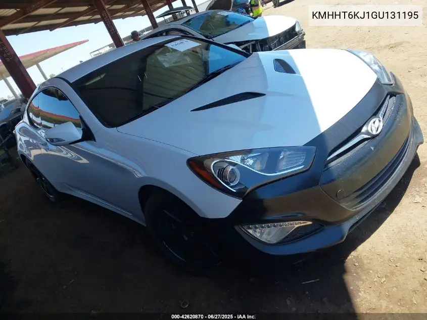 2016 Hyundai Genesis 3.8 Base VIN: KMHHT6KJ1GU131195 Lot: 42620870