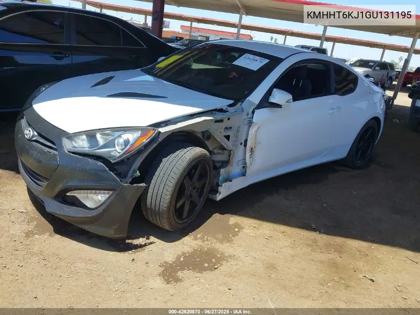 2016 Hyundai Genesis 3.8 Base VIN: KMHHT6KJ1GU131195 Lot: 42620870