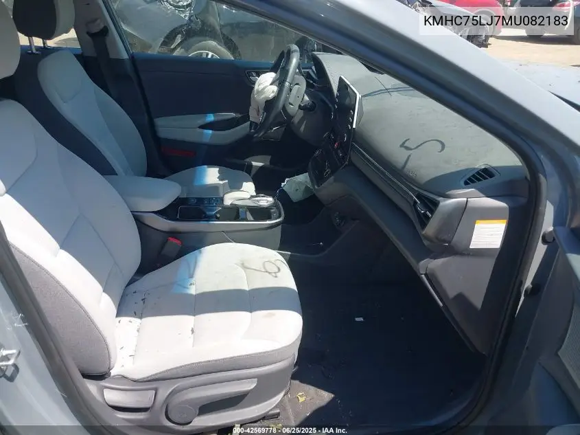 2021 Hyundai Ioniq Se VIN: KMHC75LJ7MU082183 Lot: 42569778