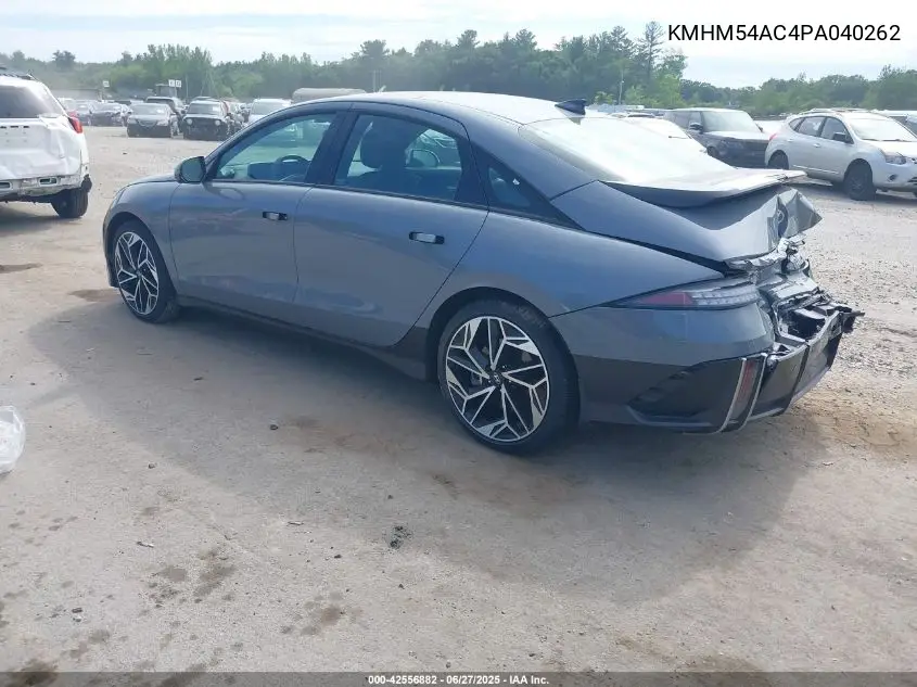 2023 Hyundai Ioniq 6 Limited VIN: KMHM54AC4PA040262 Lot: 42556882