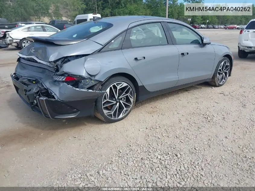 2023 Hyundai Ioniq 6 Limited VIN: KMHM54AC4PA040262 Lot: 42556882