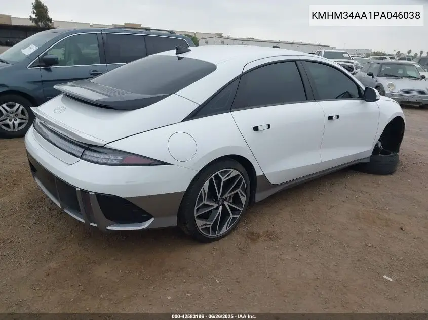 2023 Hyundai Ioniq 6 Sel VIN: KMHM34AA1PA046038 Lot: 42583186