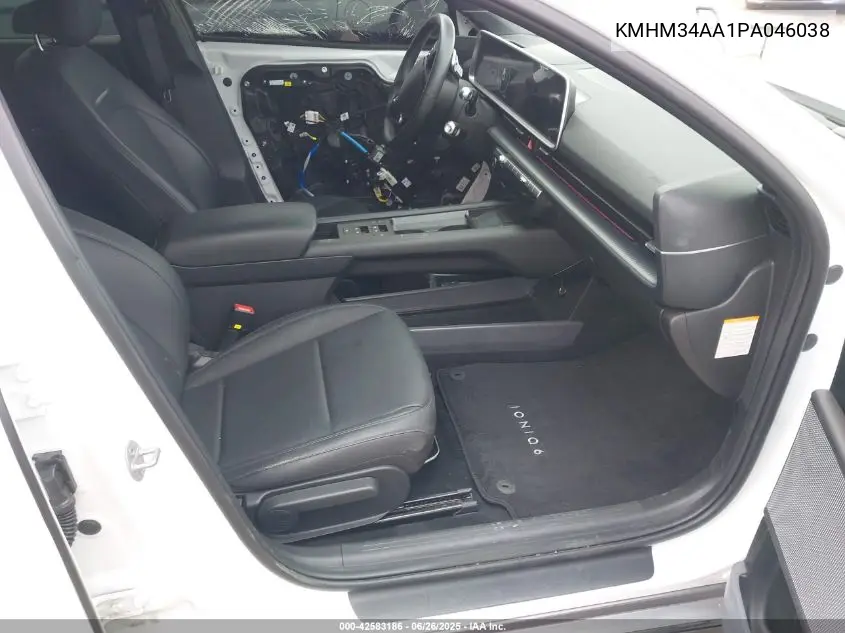 2023 Hyundai Ioniq 6 Sel VIN: KMHM34AA1PA046038 Lot: 42583186
