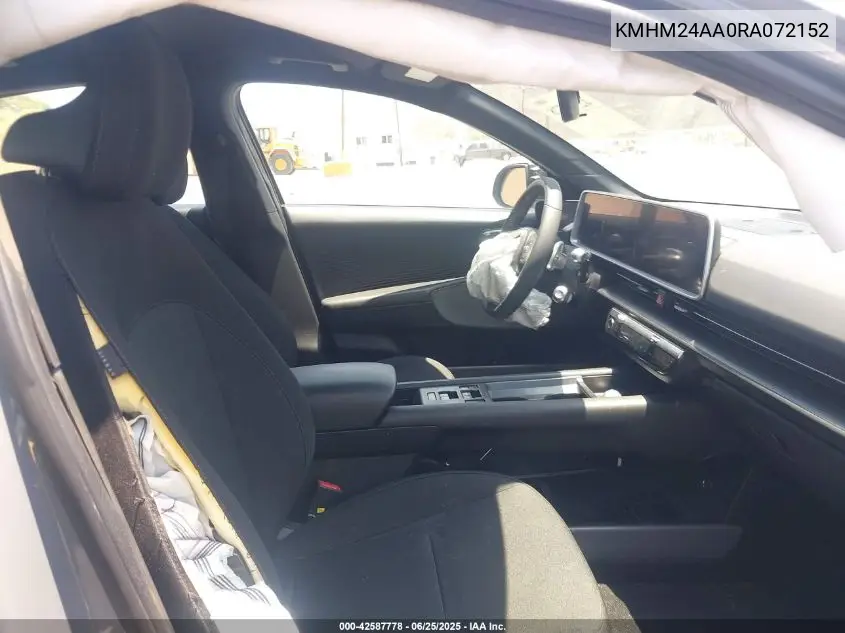 2024 Hyundai Ioniq 6 Se VIN: KMHM24AA0RA072152 Lot: 42587778