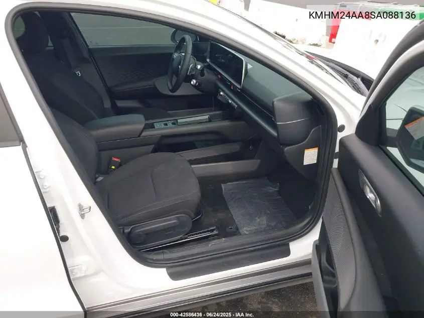 2025 Hyundai Ioniq 6 Se VIN: KMHM24AA8SA088136 Lot: 42586436