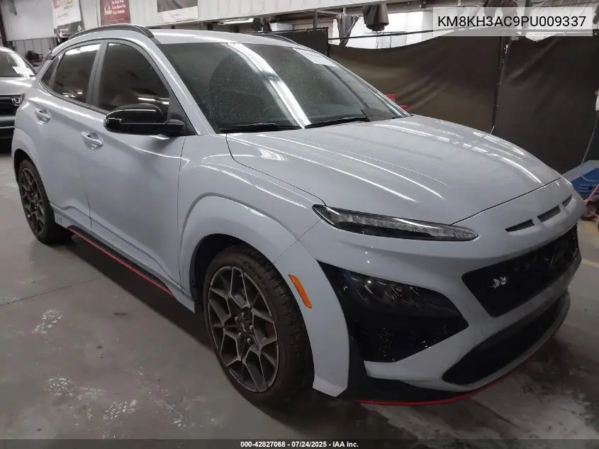 2023 Hyundai Kona N VIN: KM8KH3AC9PU009337 Lot: 42827068