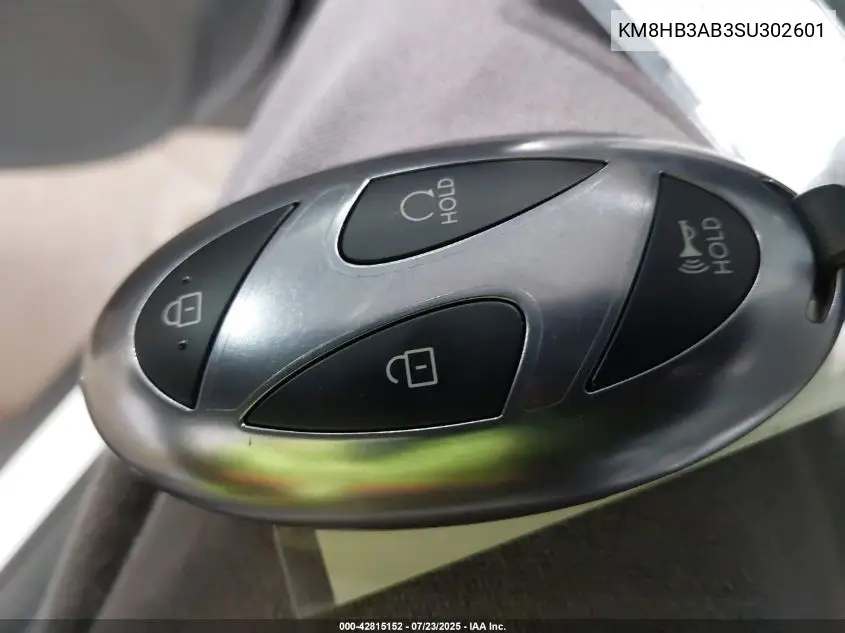 2025 Hyundai Kona Sel VIN: KM8HB3AB3SU302601 Lot: 42815152