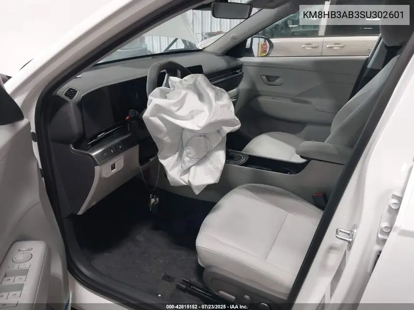 2025 Hyundai Kona Sel VIN: KM8HB3AB3SU302601 Lot: 42815152