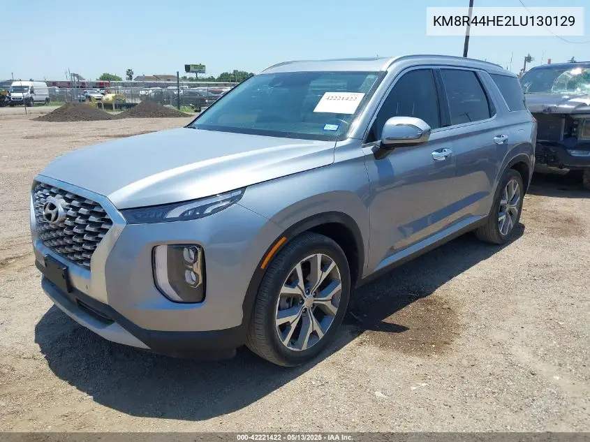 2020 Hyundai Palisade Sel VIN: KM8R44HE2LU130129 Lot: 42221422