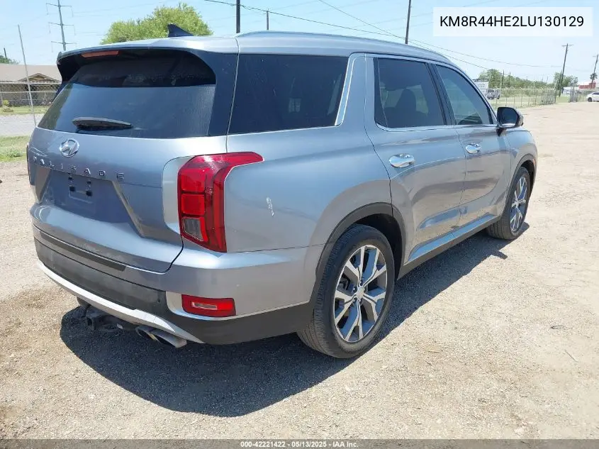2020 Hyundai Palisade Sel VIN: KM8R44HE2LU130129 Lot: 42221422