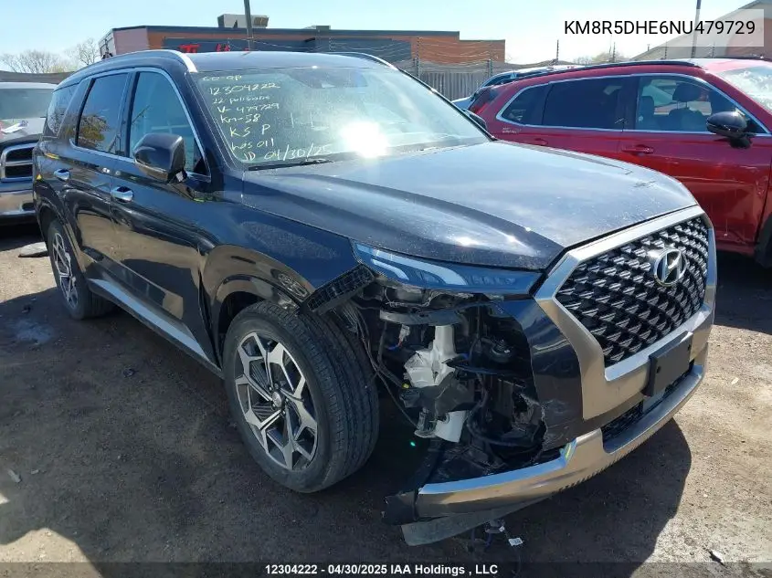2022 Hyundai Palisade Ultimate Calligraphy VIN: KM8R5DHE6NU479729 Lot: 12304222