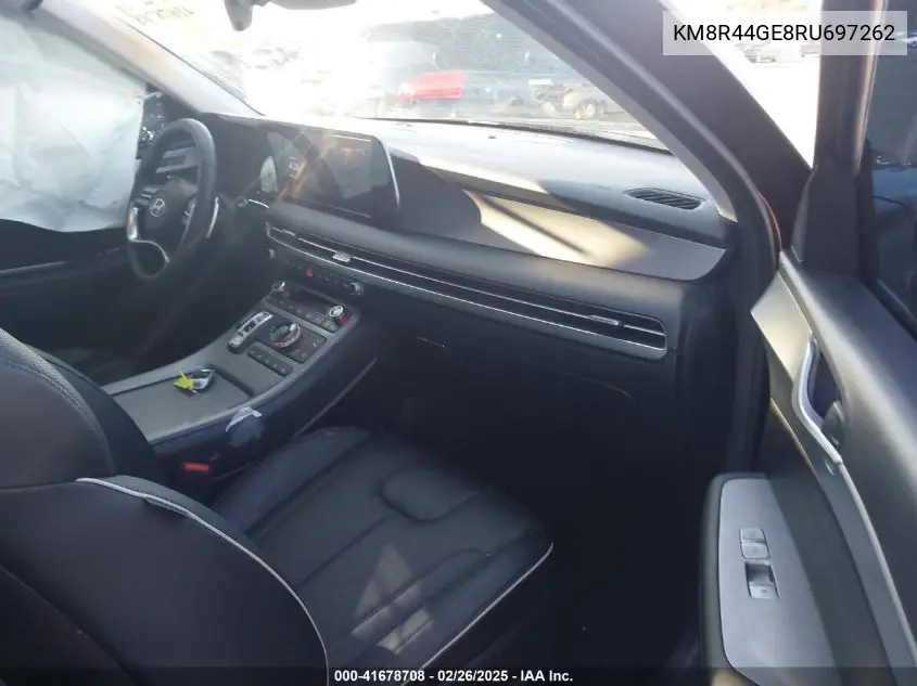 2024 Hyundai Palisade Sel VIN: KM8R44GE8RU697262 Lot: 41678708