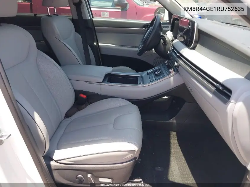 2024 Hyundai Palisade Sel VIN: KM8R44GE1RU752635 Lot: 42238123