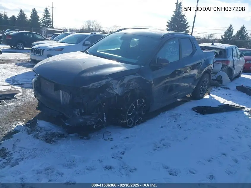 2022 Hyundai Santa Cruz Sel Premium VIN: 5NTJDDAF0NH037208 Lot: 41536366