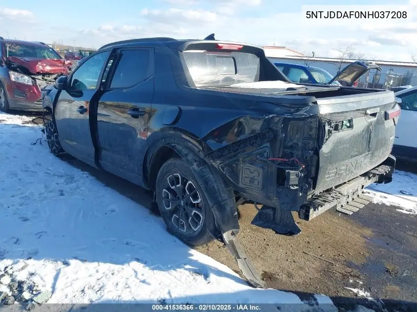 2022 Hyundai Santa Cruz Sel Premium VIN: 5NTJDDAF0NH037208 Lot: 41536366