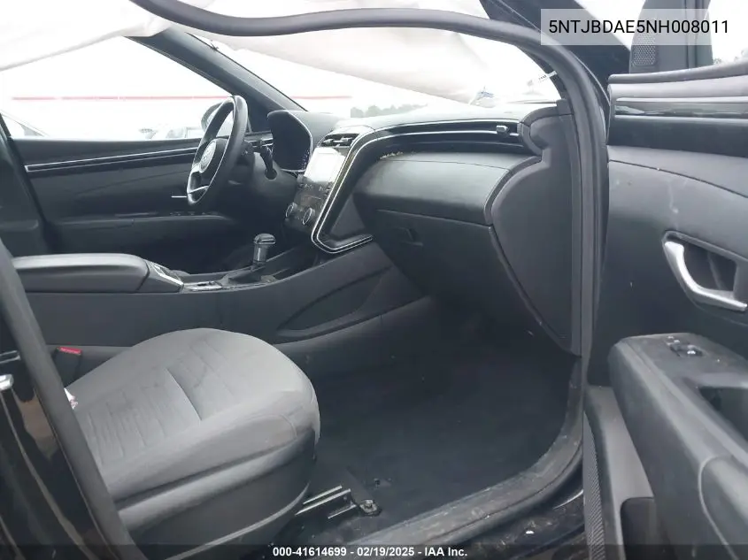 2022 Hyundai Santa Cruz Sel VIN: 5NTJBDAE5NH008011 Lot: 41614699