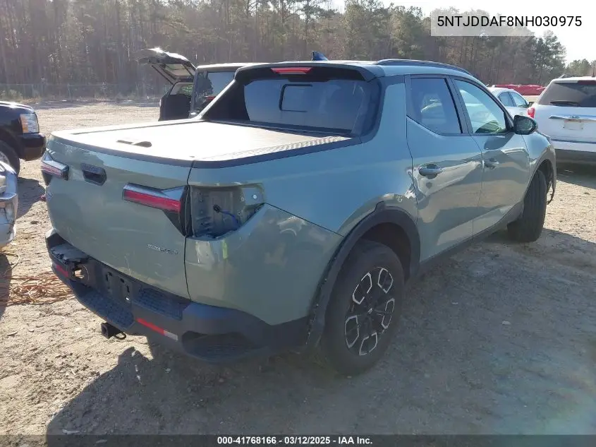 2022 Hyundai Santa Cruz Sel Premium VIN: 5NTJDDAF8NH030975 Lot: 41768166