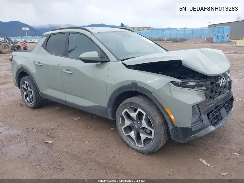 2022 Hyundai Santa Cruz Limited VIN: 5NTJEDAF8NH013283 Lot: 41957892