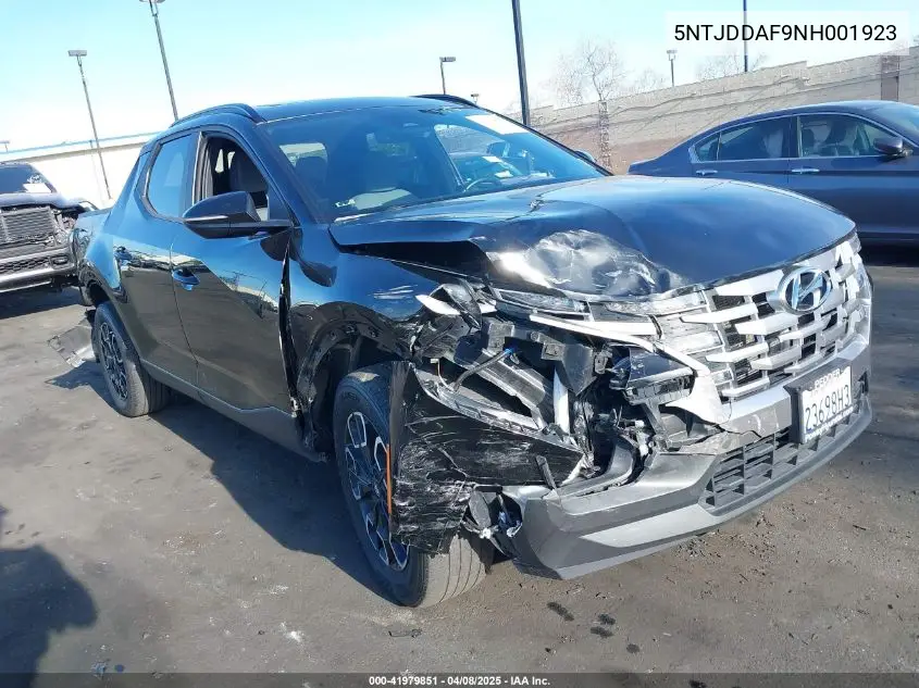 2022 Hyundai Santa Cruz Sel Premium VIN: 5NTJDDAF9NH001923 Lot: 41979851