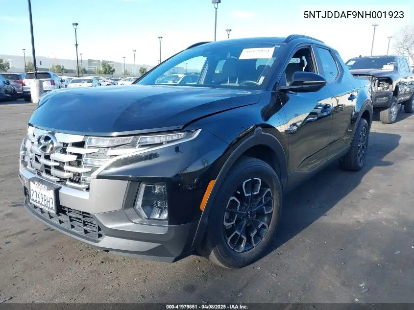 2022 Hyundai Santa Cruz Sel Premium VIN: 5NTJDDAF9NH001923 Lot: 41979851