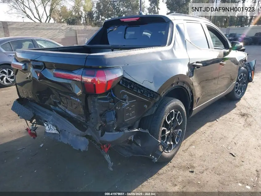 2022 Hyundai Santa Cruz Sel Premium VIN: 5NTJDDAF9NH001923 Lot: 41979851