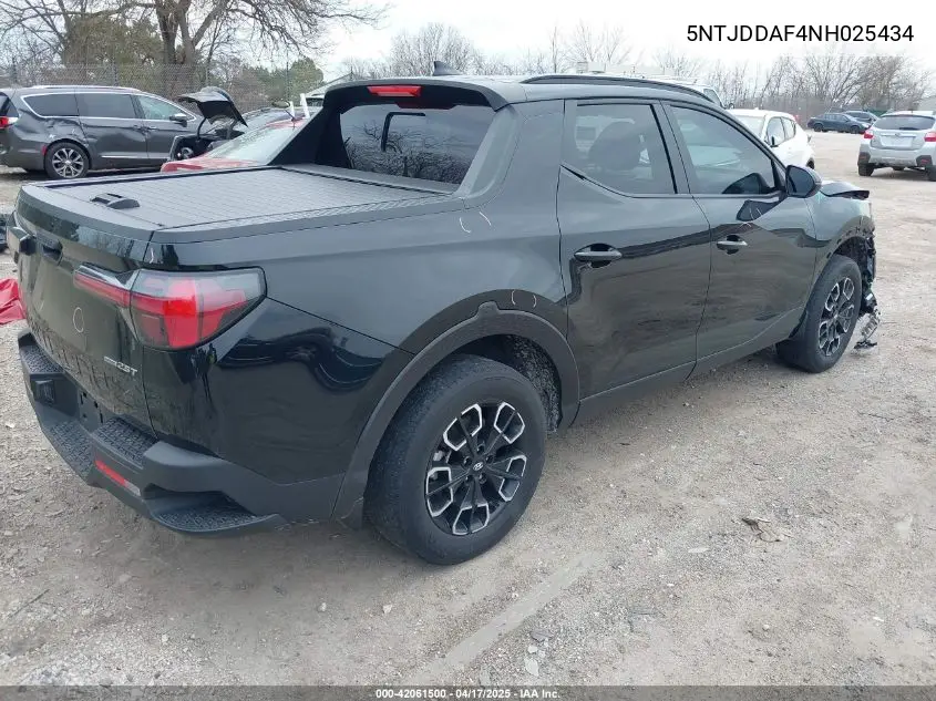 2022 Hyundai Santa Cruz Sel Premium VIN: 5NTJDDAF4NH025434 Lot: 42061500