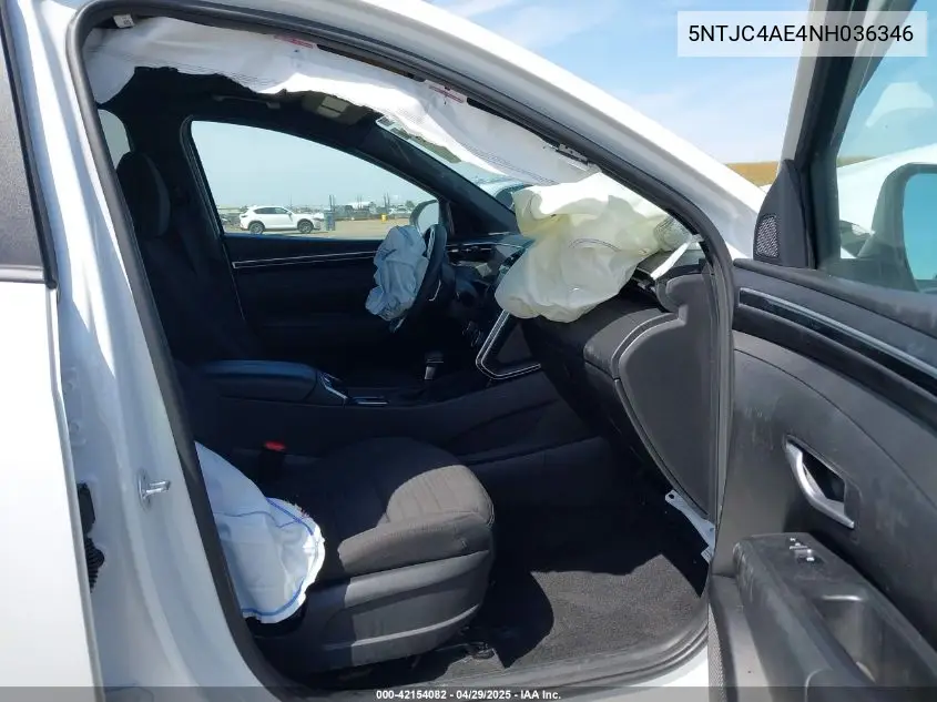 2022 Hyundai Santa Cruz Sel VIN: 5NTJC4AE4NH036346 Lot: 42154082