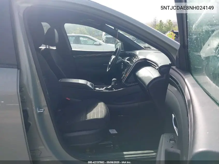 2022 Hyundai Santa Cruz Sel VIN: 5NTJCDAE8NH024149 Lot: 42197663