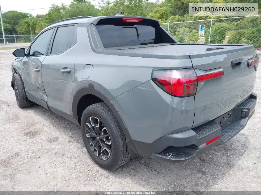 2022 Hyundai Santa Cruz Sel Premium VIN: 5NTJDDAF6NH029260 Lot: 42205372