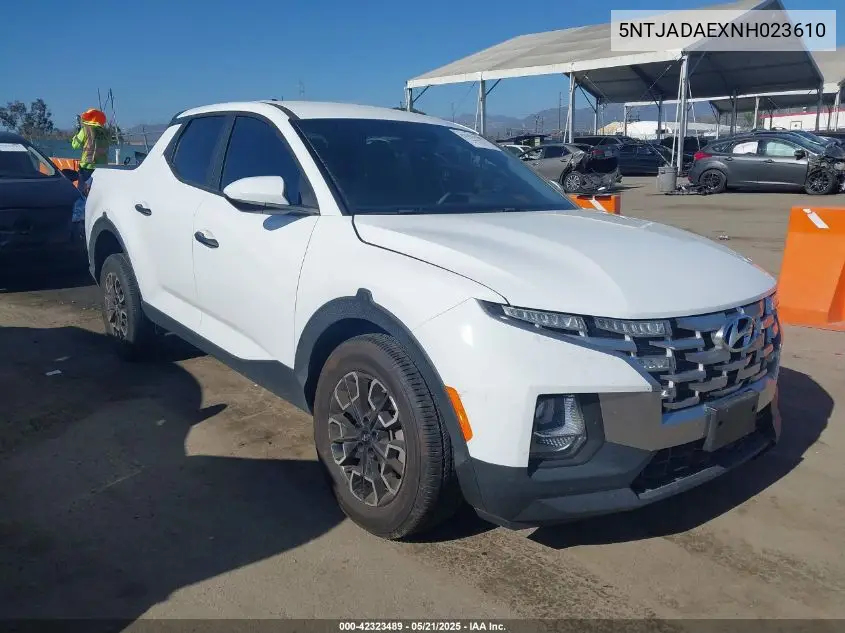 2022 Hyundai Santa Cruz Se VIN: 5NTJADAEXNH023610 Lot: 42323489