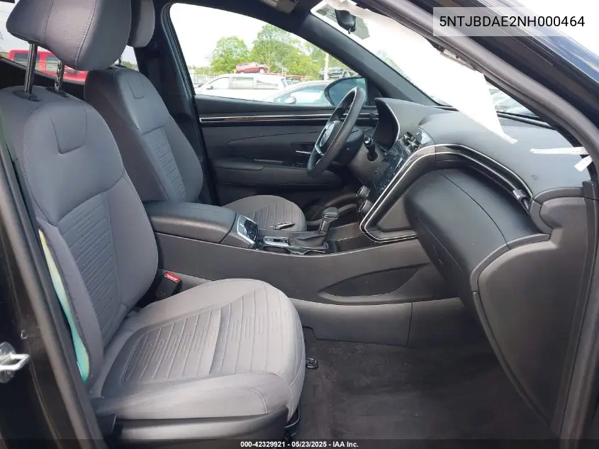 2022 Hyundai Santa Cruz Sel VIN: 5NTJBDAE2NH000464 Lot: 42329921