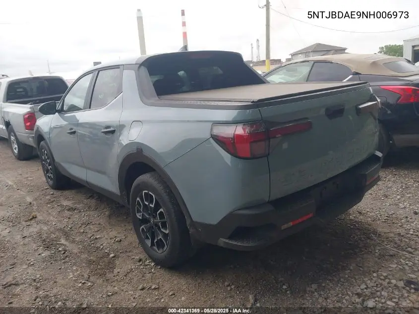 2022 Hyundai Santa Cruz Sel VIN: 5NTJBDAE9NH006973 Lot: 42341369
