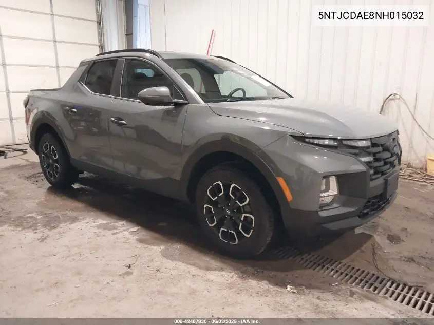 2022 Hyundai Santa Cruz Sel VIN: 5NTJCDAE8NH015032 Lot: 42407930