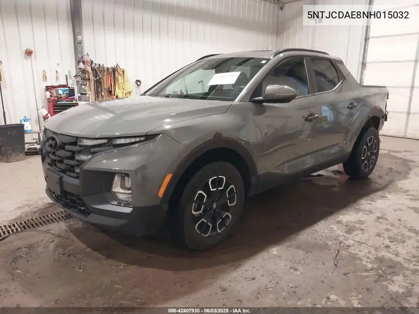 2022 Hyundai Santa Cruz Sel VIN: 5NTJCDAE8NH015032 Lot: 42407930